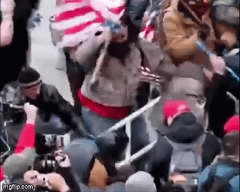 gif snippet showing scumbags that convicted felon trump pardoned